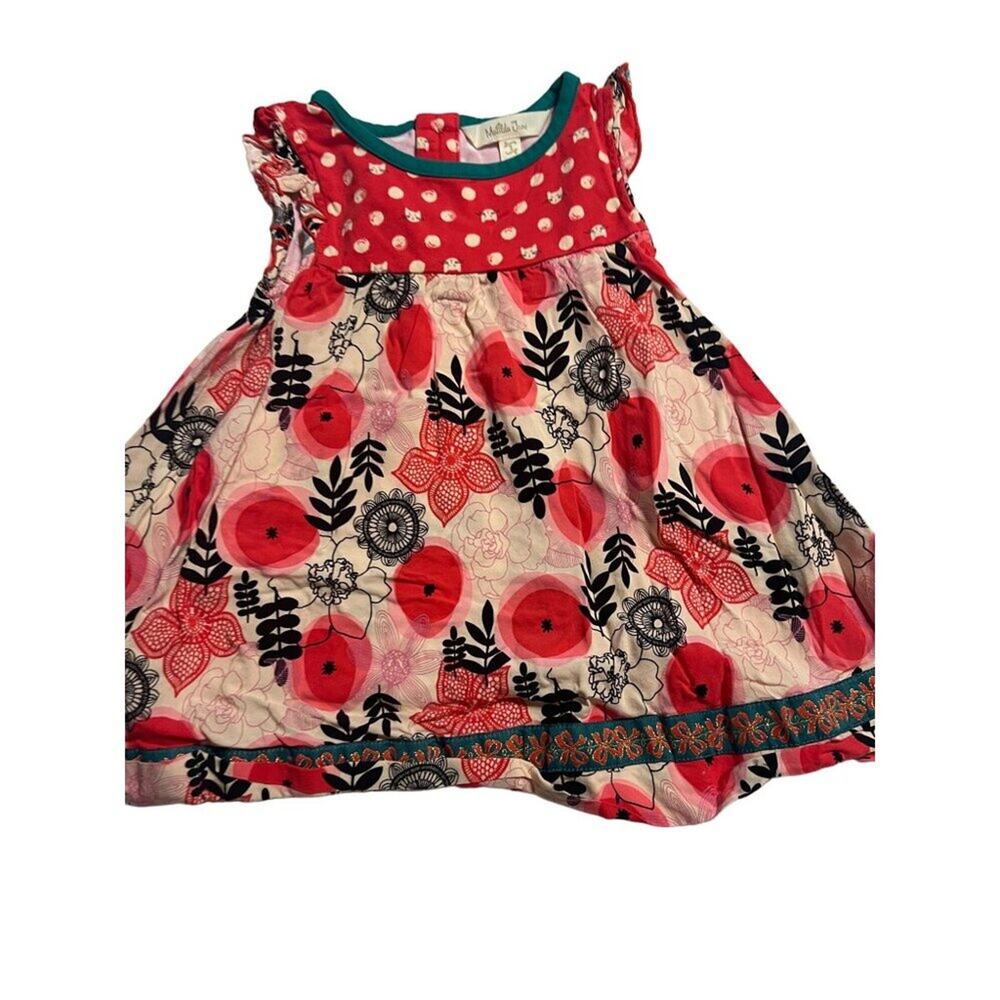 Matilda Jane Glad Tidings Make Believe Dress Girls Size 2 Gently used condition